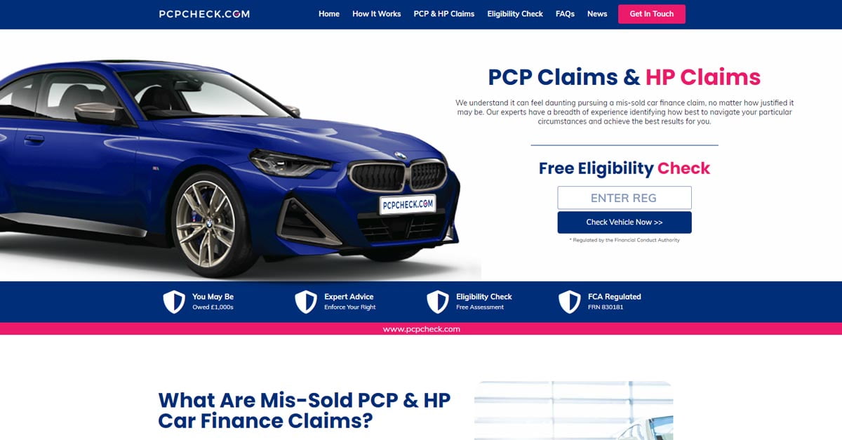 PCP & HP Car Finance Claims MisSold HP & PCP Claim