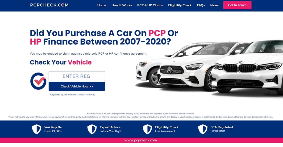 PCP Claims | Mis-Sold Car Finance Claims | Mis-Sold HP Finance
